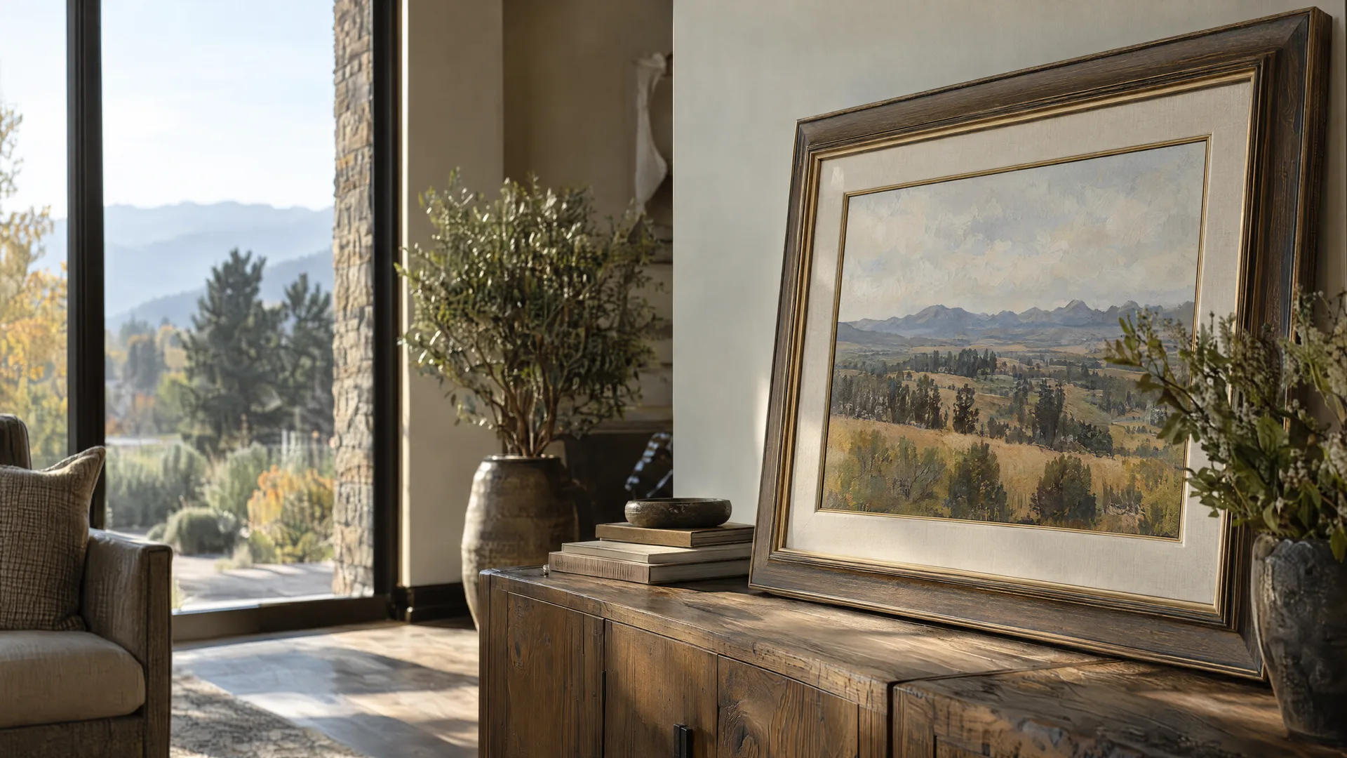 Custom framing service area in Greenwood Village, Colorado
